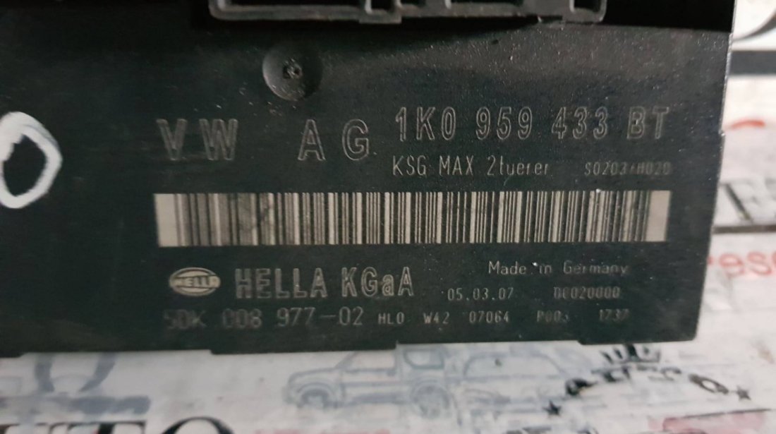 Calculator confort Skoda Octavia 2 1k0959433bt