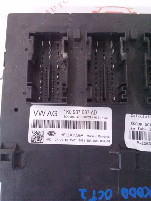 Calculator confort SKODA OCTAVIA 2 2.0 D an fabr.2011