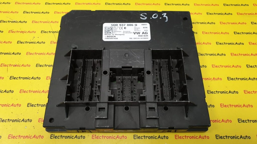 Calculator Confort Skoda Octavia 3, 5Q0937086Q, F005V01456 (8SQW2)