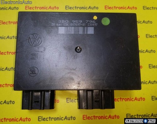 Calculator confort Skoda, Seat, VW, 3B0959796, 5DK00769701
