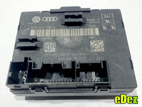 Calculator confort stanga / dreapta spate Audi A4 facelift (2011-2015) [B8.5] 8T0959795H