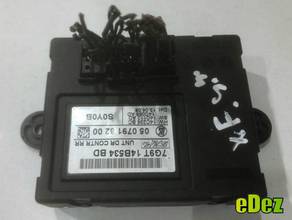 Calculator confort stanga / dreapta spate Jaguar XF (2008-2015) [X250] 7G9T-14B534-BD