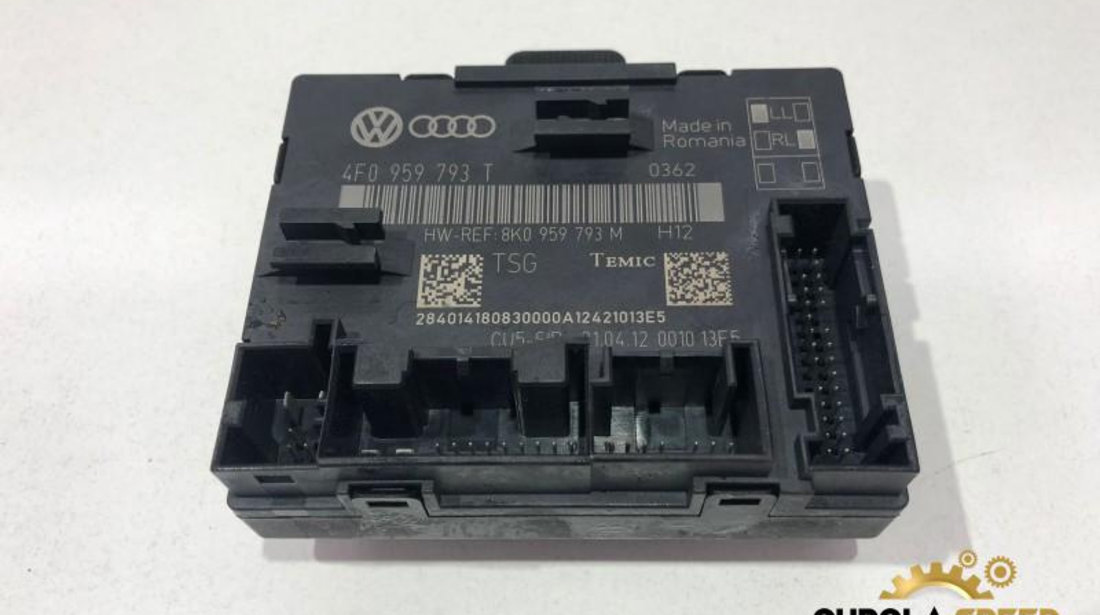 Calculator confort stanga fata Audi A4 Allroad (2009-2011) [8KH, B8] 8k0959793m