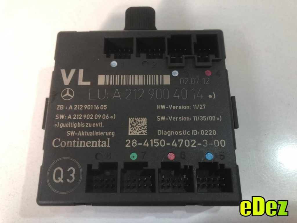 Calculator confort stanga fata Mercedes C-Class (2007-2010) [W204] A2129004014