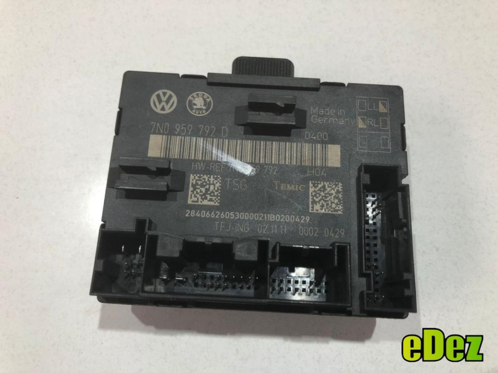 Calculator confort stanga fata Seat Alhambra 2 (2010-2015) 7n0959792d