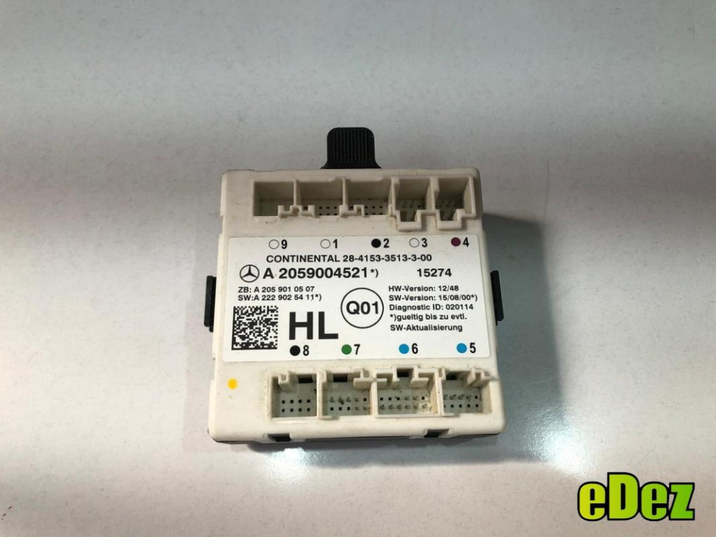 Calculator confort stanga spate Mercedes C-Class (2014->) [W205] a2059004521