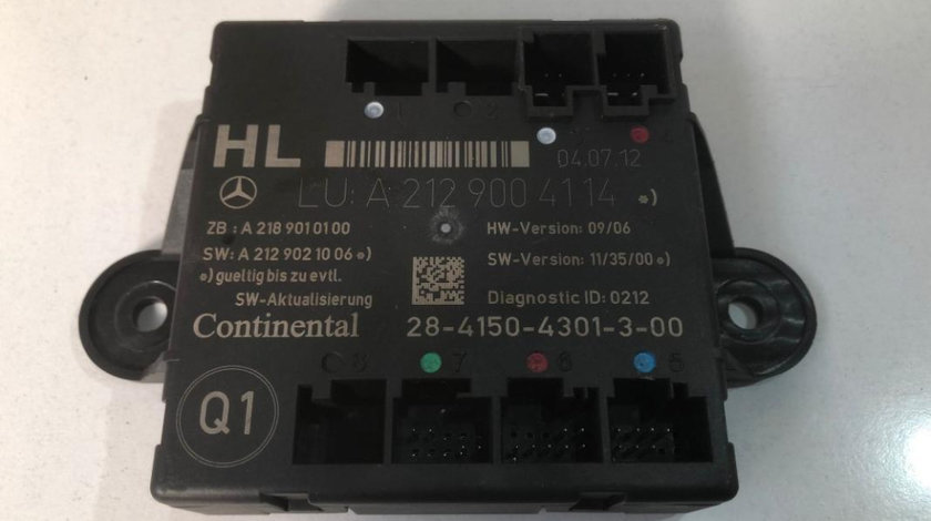 Calculator confort stanga spate Mercedes CLS (2011->) [C218] w218 a2129004114