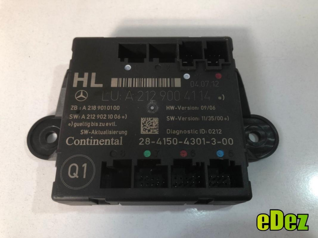 Calculator confort stanga spate Mercedes E-class facelift (2013-2016) [w212] a2129004114