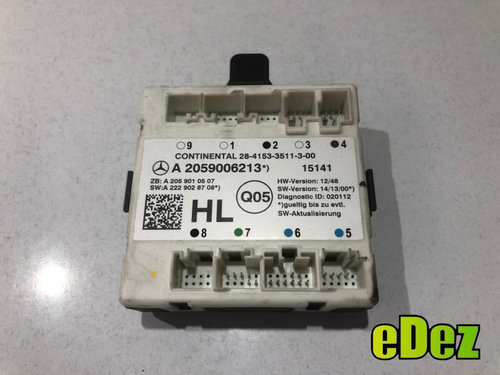 Calculator confort stanga spate Mercedes GLC (2016->)[x253] a2059006213