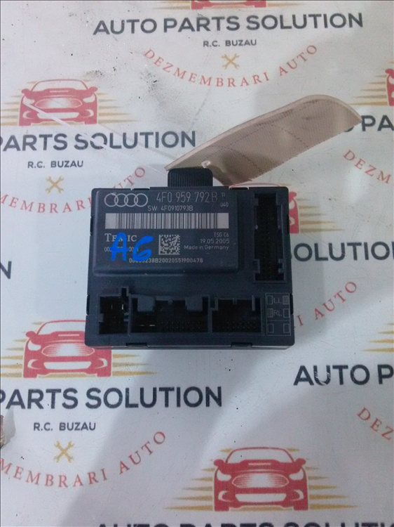 Calculator confort usa AUDI A6 an fabr. 2007