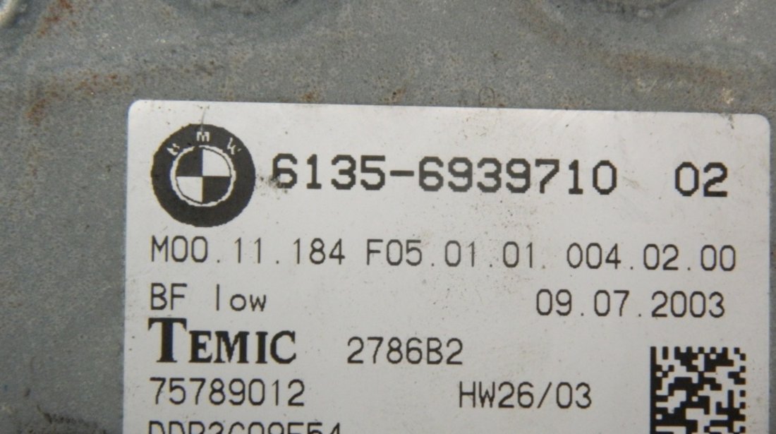 Calculator confort usa dreapta fata BMW Seria 5 F10 / F11 cod: 6135 693971002 / 75789012 model 2014
