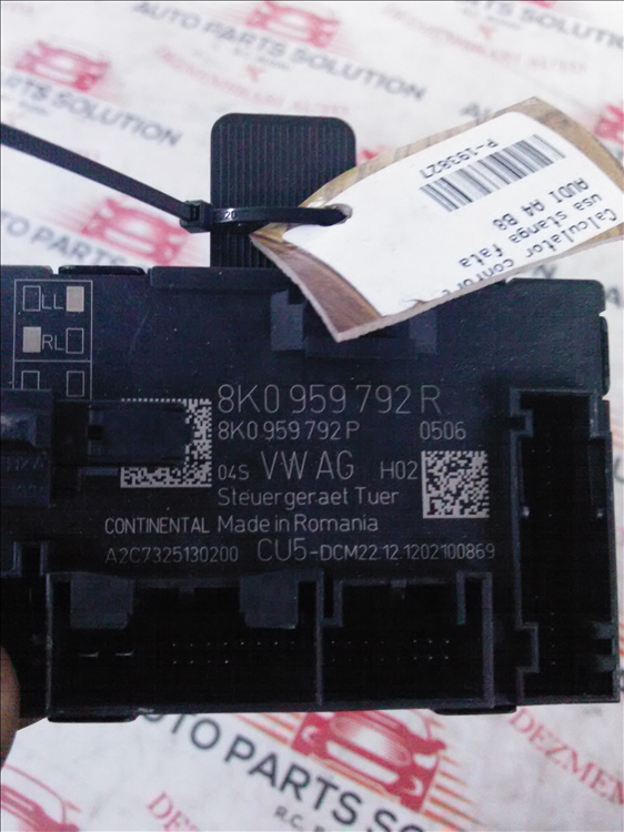 Calculator confort usa stanga fata AUDI A4 B8