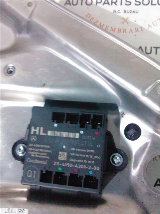 Calculator confort usa stanga spate MERCEDES-BENZ C CLASS an fabr. 2010