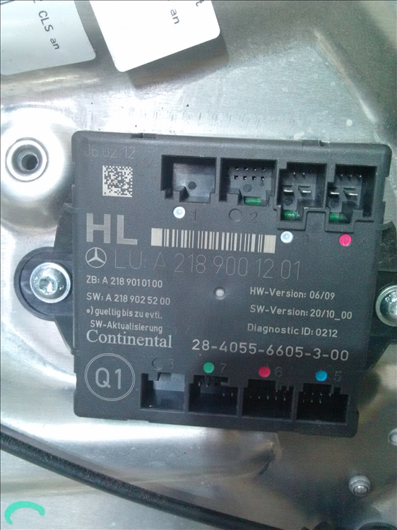 Calculator confort usa stanga spate MERCEDES BENZ CLS an fabr. 2013