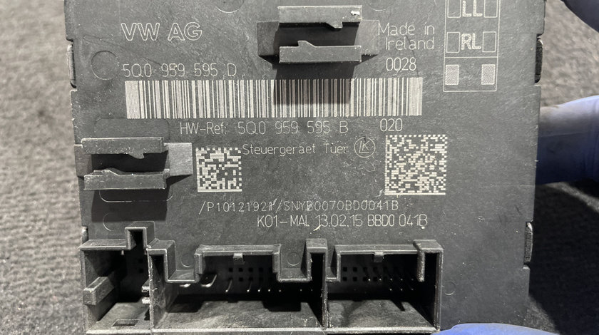 Calculator confort usa stanga spate VW Passat Variant B8 2.0 TDI 240hp 4Motion DSG sedan 2016 (5Q0959595B)