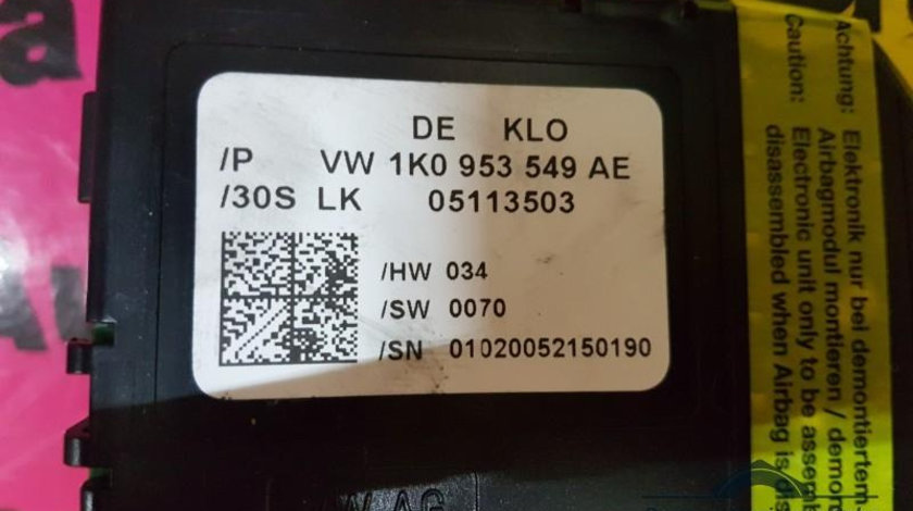 Calculator confort Volkswagen Caddy 3 (2004->) 1K0953549