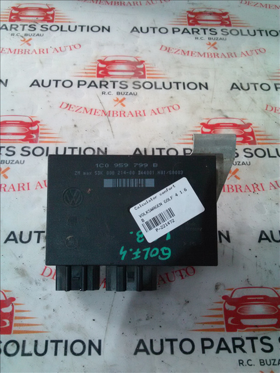 Calculator confort VOLKSWAGEN GOLF 4 1.6 B