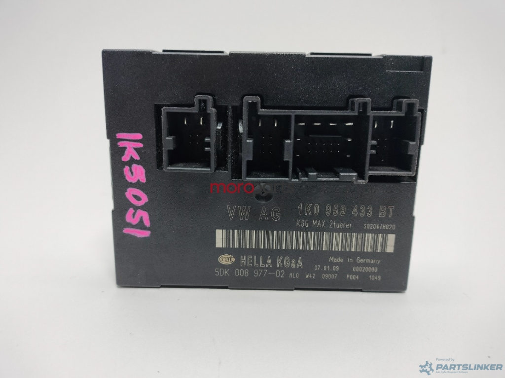 Calculator confort Volkswagen Golf 5 (1K5) Combi 2009 OEM 1K0959433BT
