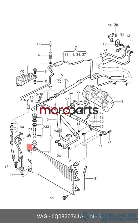 Calculator confort VOLKSWAGEN PASSAT (3C2) [ 2005 - 2010 ] TDI 16V 4motion (BKP, CBAB) 103KW|140HP OEM 3C0937049H