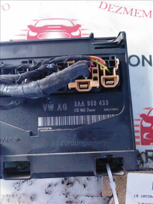 Calculator confort VOLKSWAGEN PASSAT B7