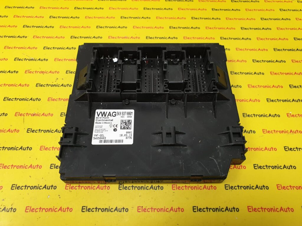 Calculator Confort Volkswagen, Seat, Skoda, Audi, 5K0937086M, 5WG50403, BCMPQ35,