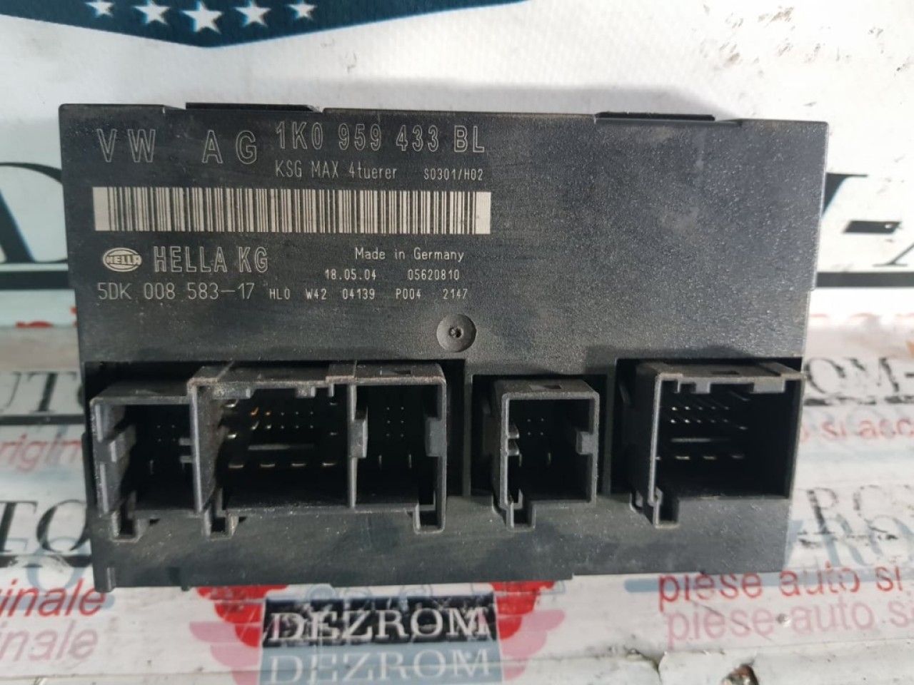 Calculator confort vw audi seat skoda 1K0959433BL