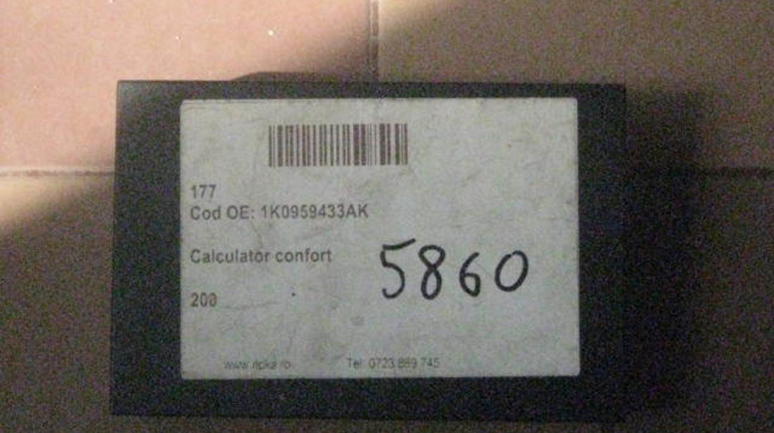 Calculator confort vw golf 5 si skoda octavia