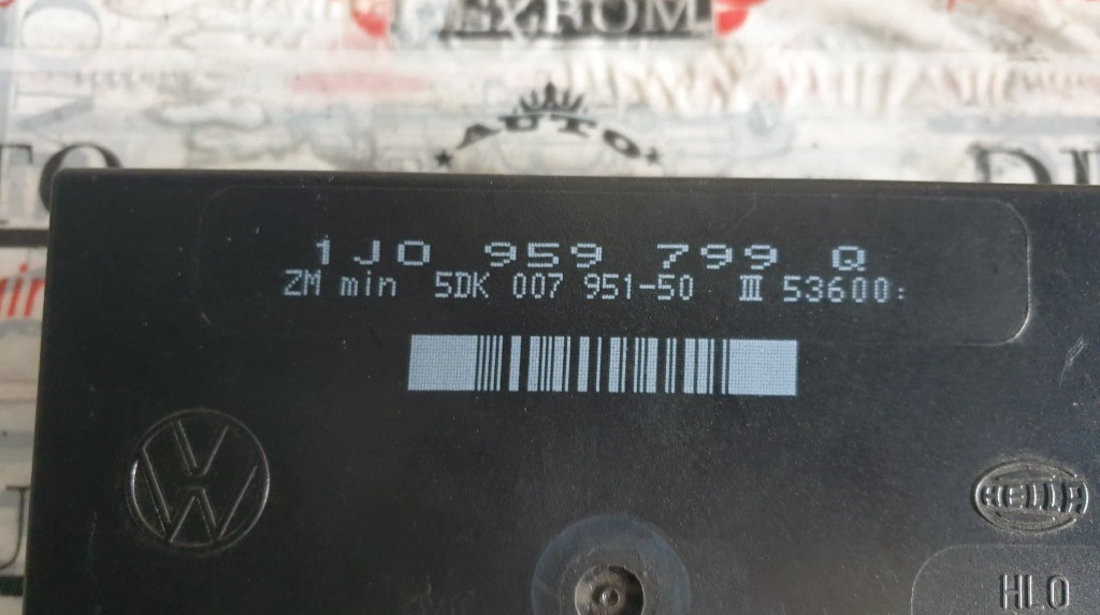 Calculator confort VW Golf IV cod piesa : 1J0959799Q