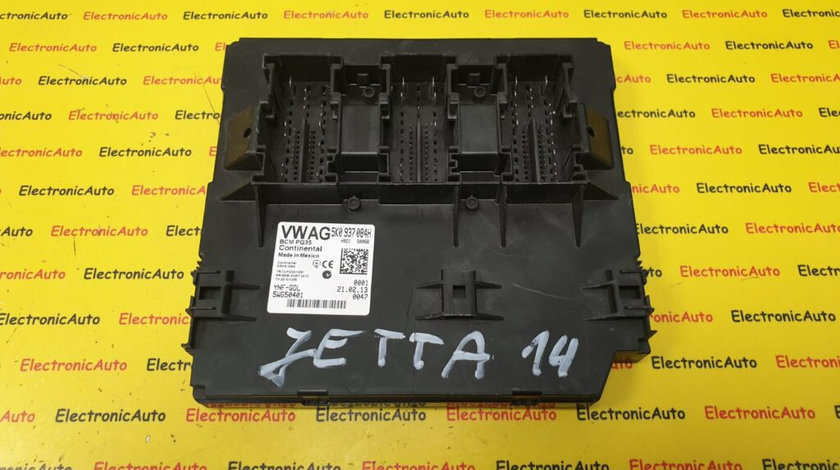 Calculator Confort Vw Jetta, 5K0937084H, 5WG50401, 5WK50254, BCMPQ35