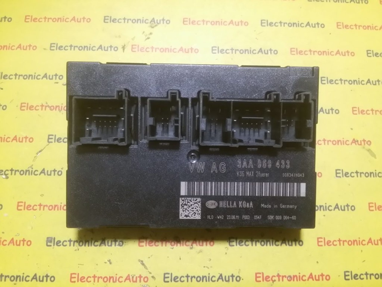 Calculator confort Vw Passat, 3AA959433, 5DK00906460,