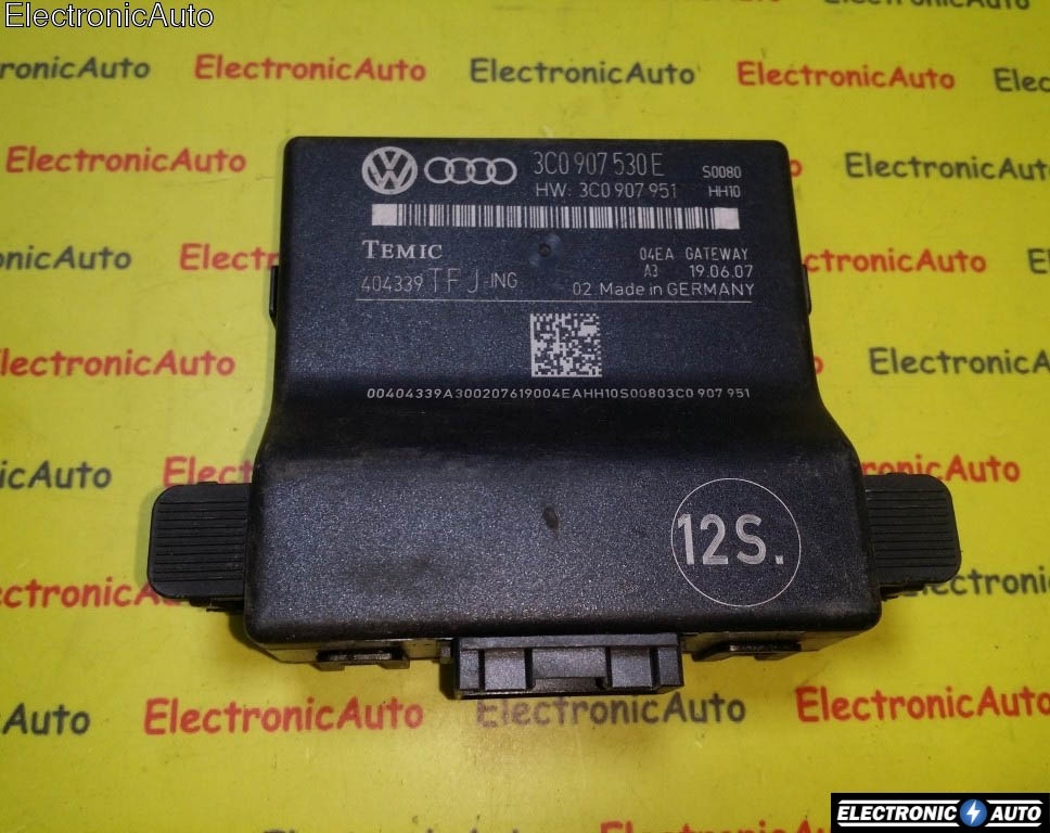 Calculator confort Vw Passat, 3C0907530E, 3C0907951,