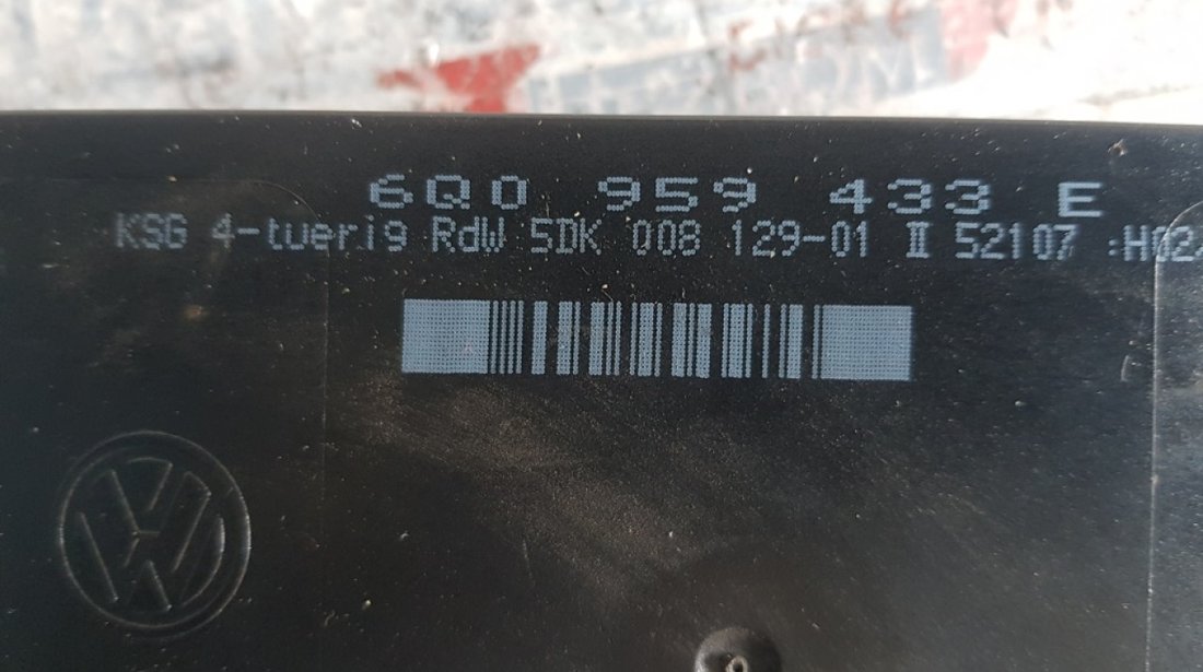 Calculator confort VW Polo 9N 6q0959433e