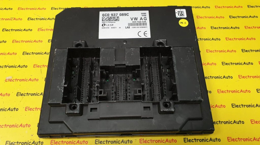 Calculator Confort VW Polo/Skoda Rapid, 6C0937089C, BCM PQ26 Hi4R (8SQW2)