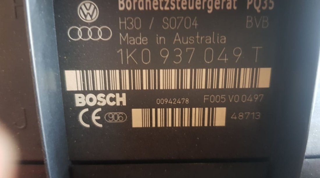 Calculator confort VW Touran 1k0937049t