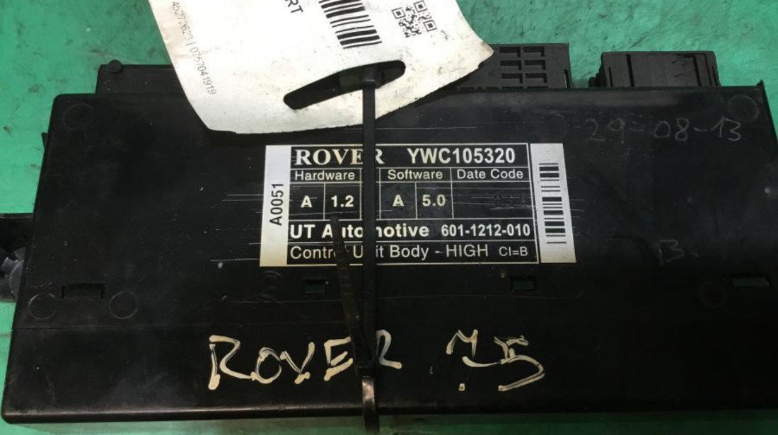 Calculator Confort Ywc105320 Rover 75 RJ 1999