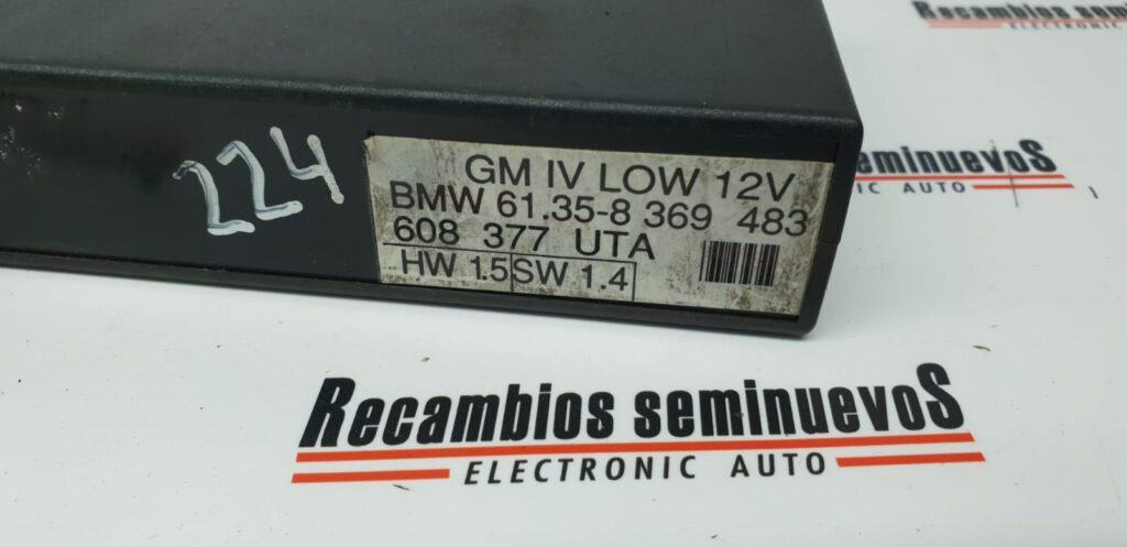 Calculator CONTROL BMW E36 61.35-8 369 483 / 61 35 8 369 483 / 61358369483 / 608 377 / 608377 / HW 15 / HW15 / SW 14 / SW1461.35-8 369 483 / 61 35 8 369 483 / 61358369483 / 608 377 / 608377 / HW 15 / HW15 / SW 14 / SW14