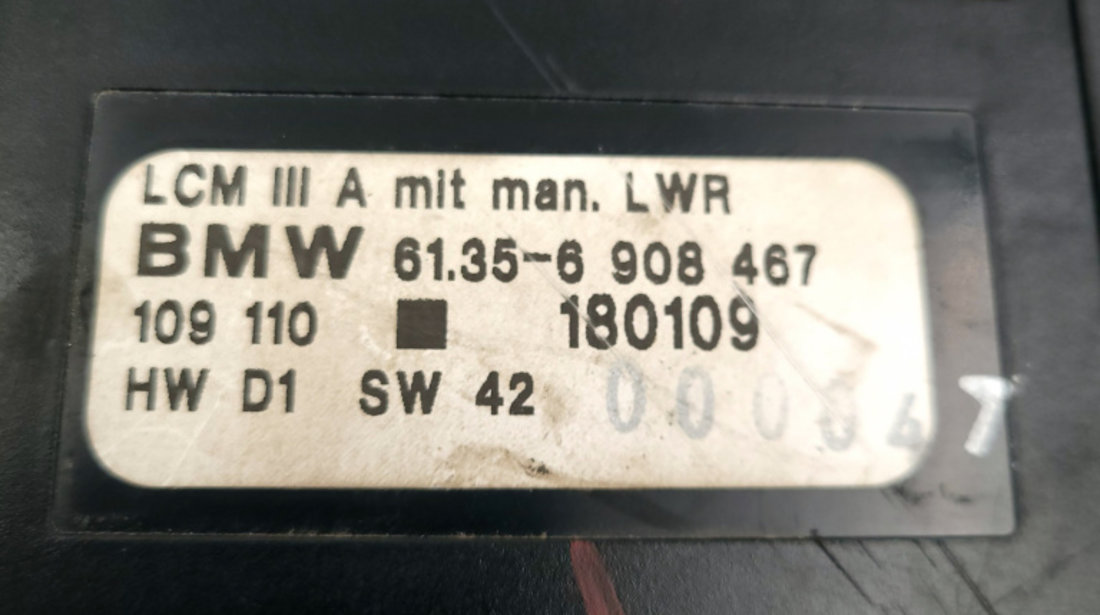 Calculator Control Lumini BMW 5 (E39) 1995 - 2004 6908467, 61356908467, 101110, 180109