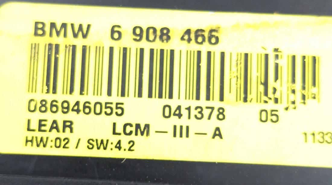 Calculator Control Lumini BMW 5 (E39) 1995 - 2004 6908466, BMW 6908466, 086946055, 04137805