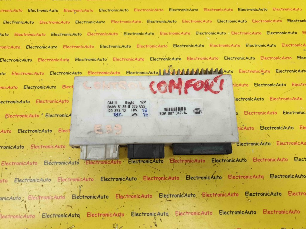 Calculator Control Lumini BMW serie 5, 61358376692, 5DK00704714,