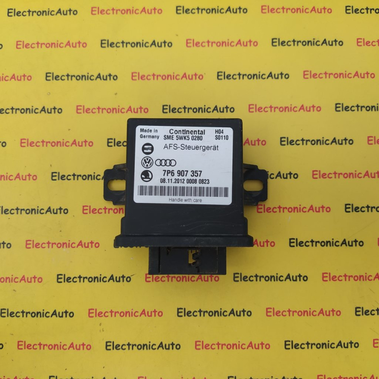 Calculator Control Lumini Volkswagen Touareg, 7P6907357, 5WK50280