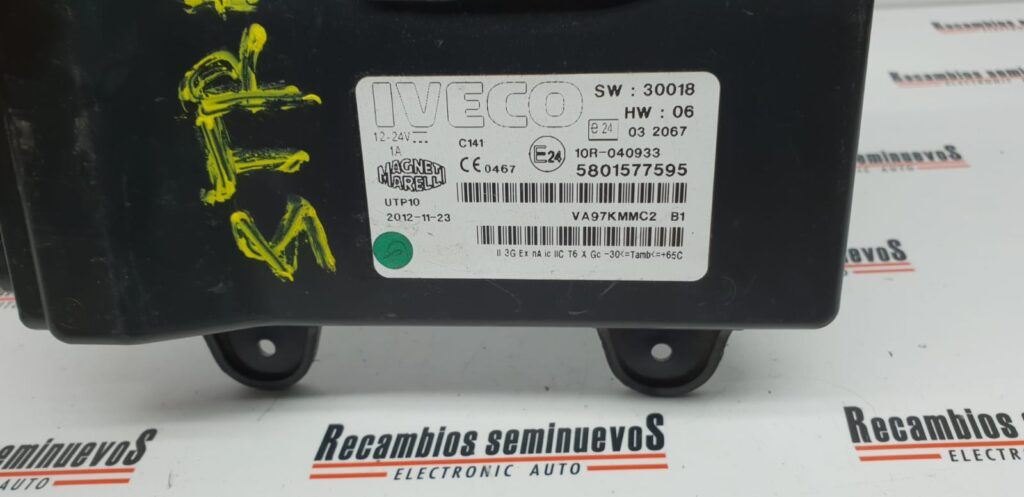 Calculator CONTROL MAGNETI MARELLI IVECO STRALIS 5801577595 / 10R-040933 / 10R 040933 / 10R0409335801577595 / 10R-040933 / 10R 040933 / 10R040933