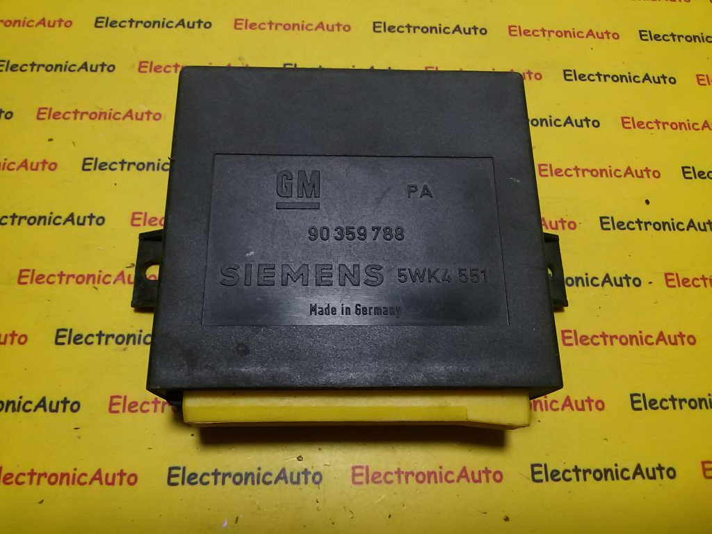 Calculator Control Opel Vectra 90359788, 5WK4551