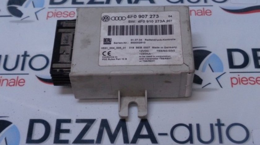 Calculator control presiune anvelope, 4F0907273, Audi A6 (4F2, C6) 1.9 tdi