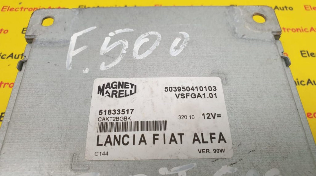 Calculator Control Radio Lancia Fiat Alfa, 51833517