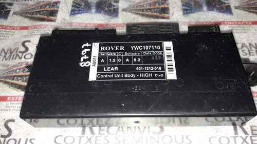Calculator CONTROL ROVER 75 YWC107110 / 601-1212-010 / 601 1212 010 / 6011212010YWC107110 / 601-1212...