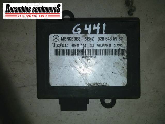 Calculator CONTROL TEMIC MERCEDES-BENZ VITO 02054559320205455932