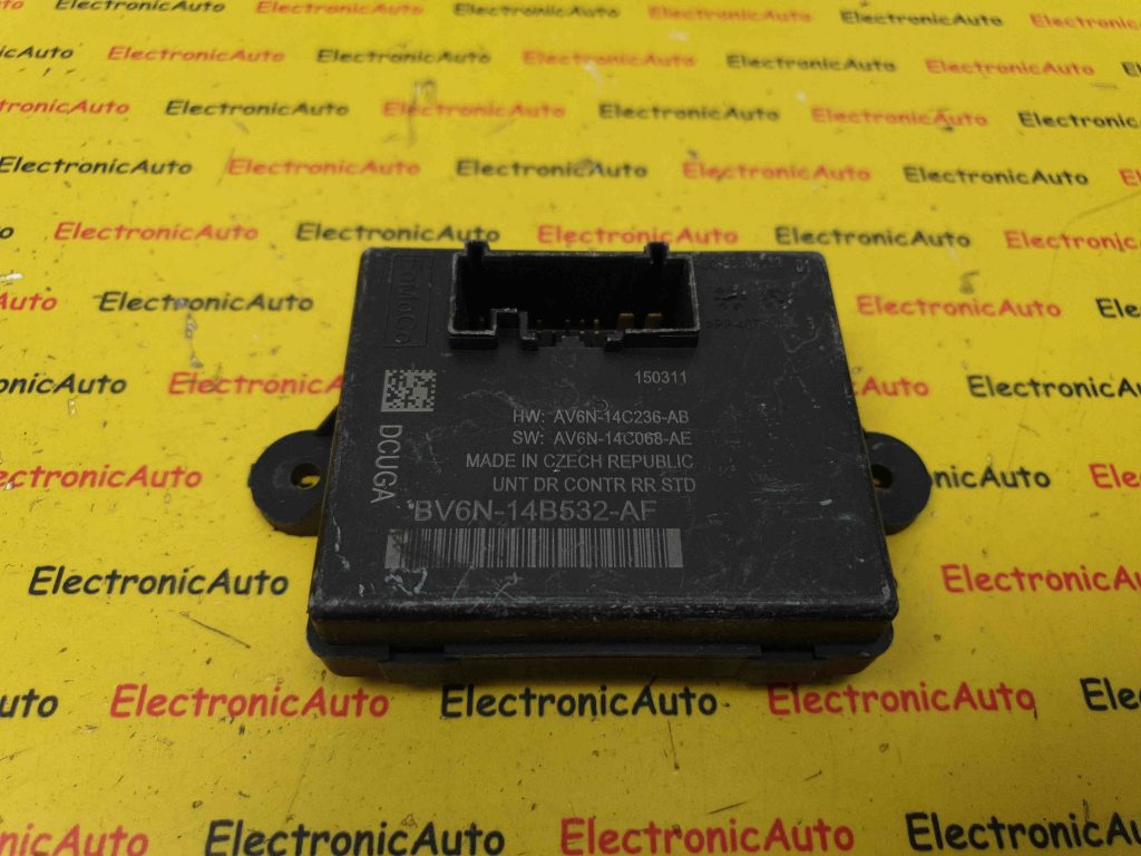 Calculator Control Usa Dreapta Spate Ford Focus 3, BV6N14B532-AF, DCUGA