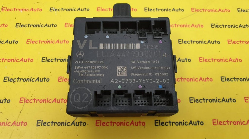 Calculator Control Usa Mercedes Vito Viano (109CDi 114CDi), A4479000001, Q2