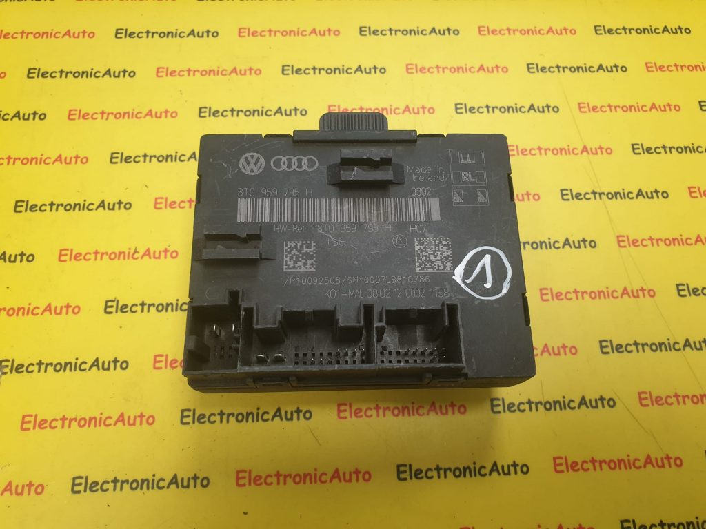 Calculator Control Usa Stanga Spate Audi 8T0959795H, 8T0959795H