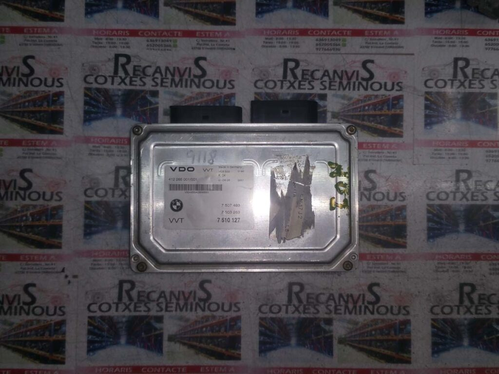 Calculator CONTROL VDO BMW SERIE 3 412265001 001 / 412265001001 / 7507493 / 7503263 / 7510127412265001 001 / 412265001001 / 7507493 / 7503263 / 7510127